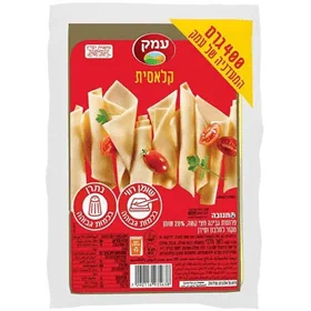 גבינה צהובה עמק 400 גרם וואקום