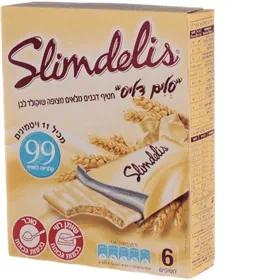 מארז סלים דליס שוקולד לבן