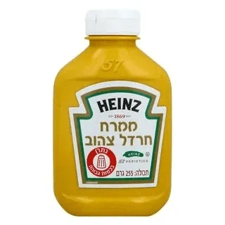 ממרח חרדל צהוב