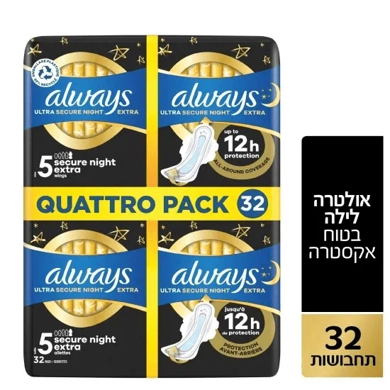 תחבושות עם כנפיים Night Always